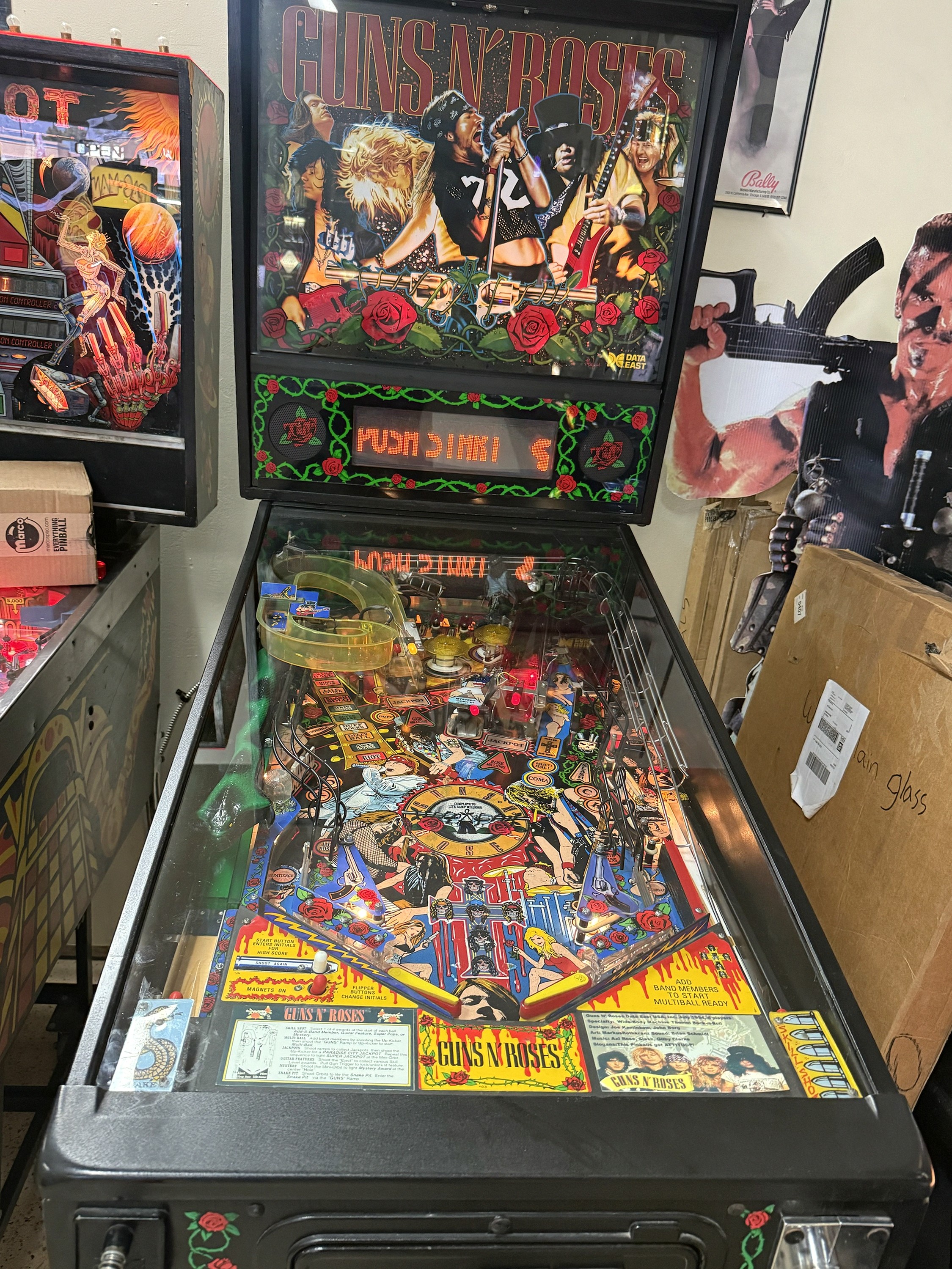 Guns N Roses Pinball