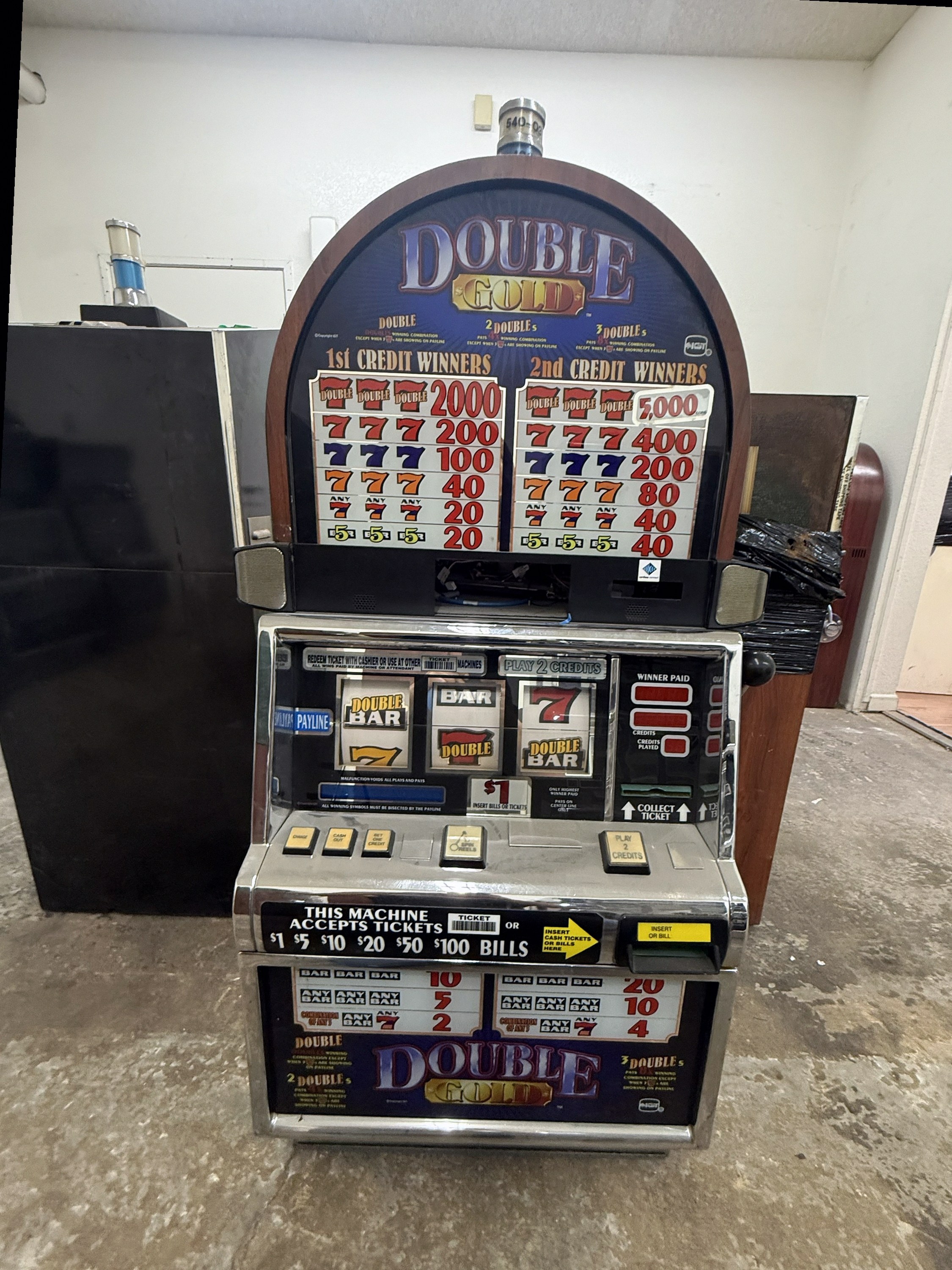 IGT Reel Spinner Double Gold